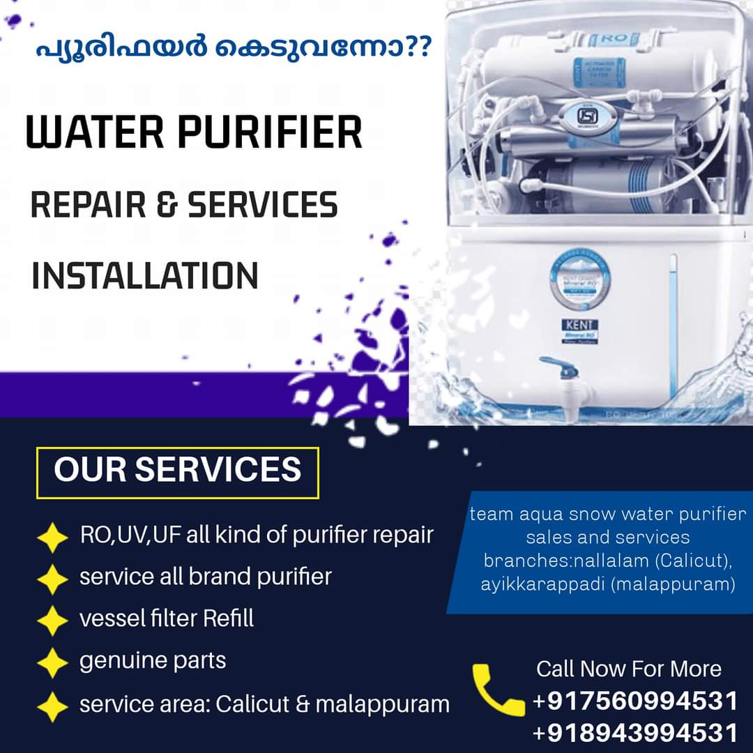Aqua Snow Water Purifier Ayikkarappadi